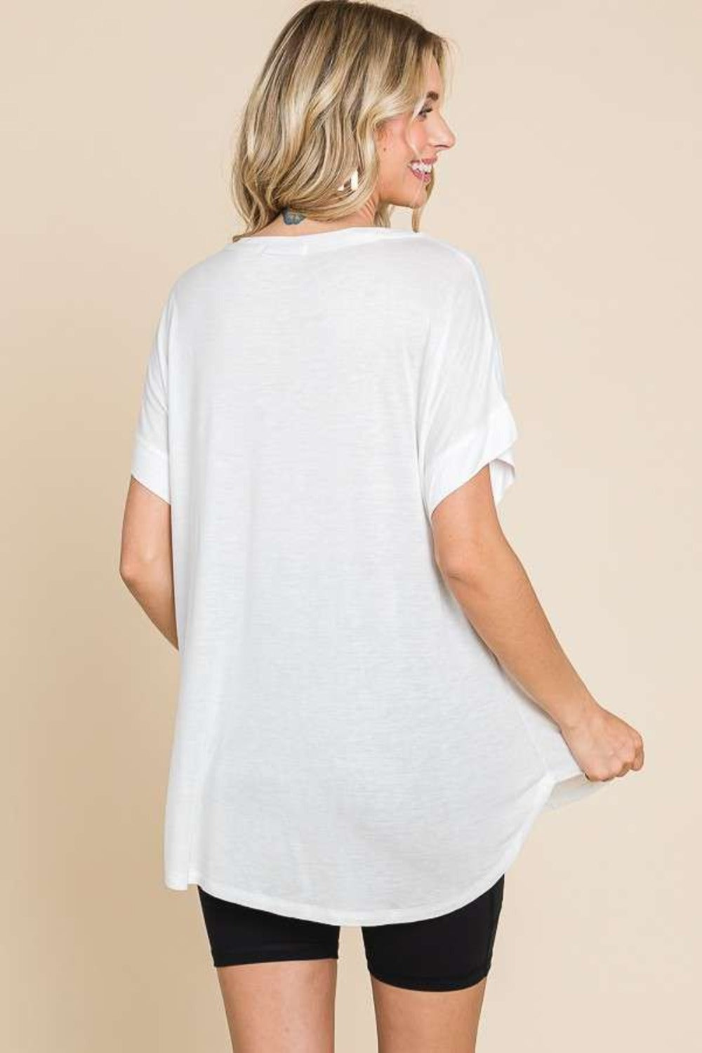 Round Neck Short Sleeve T-Shirt