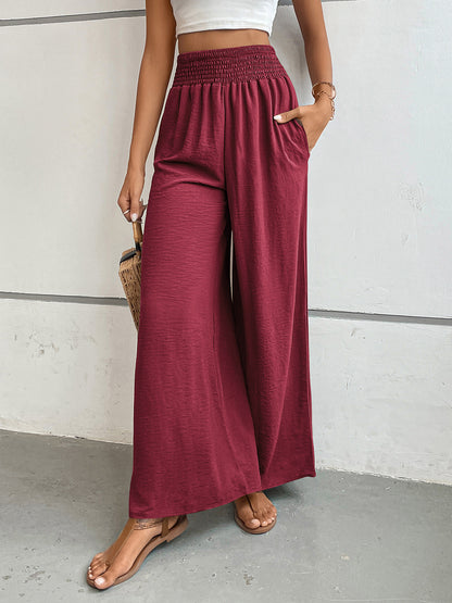 Wide Leg Pants with Pockets