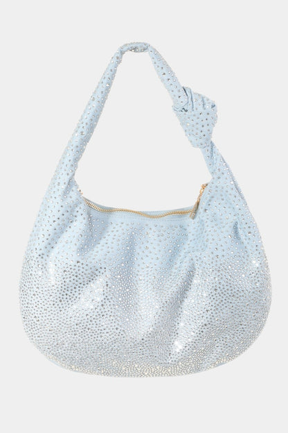 Rhinestone Studded Handbag