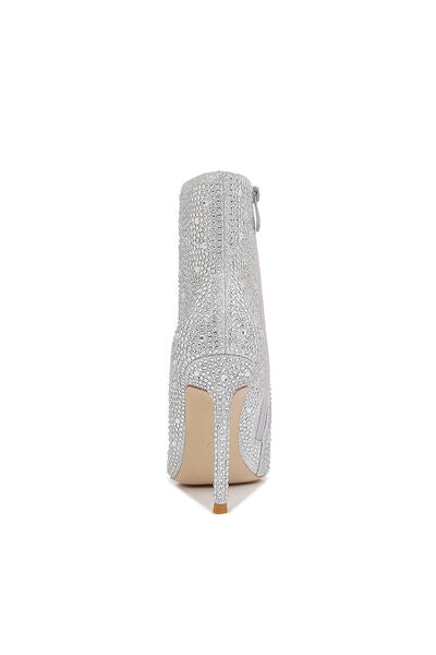 Rhinestone Stiletto Boots