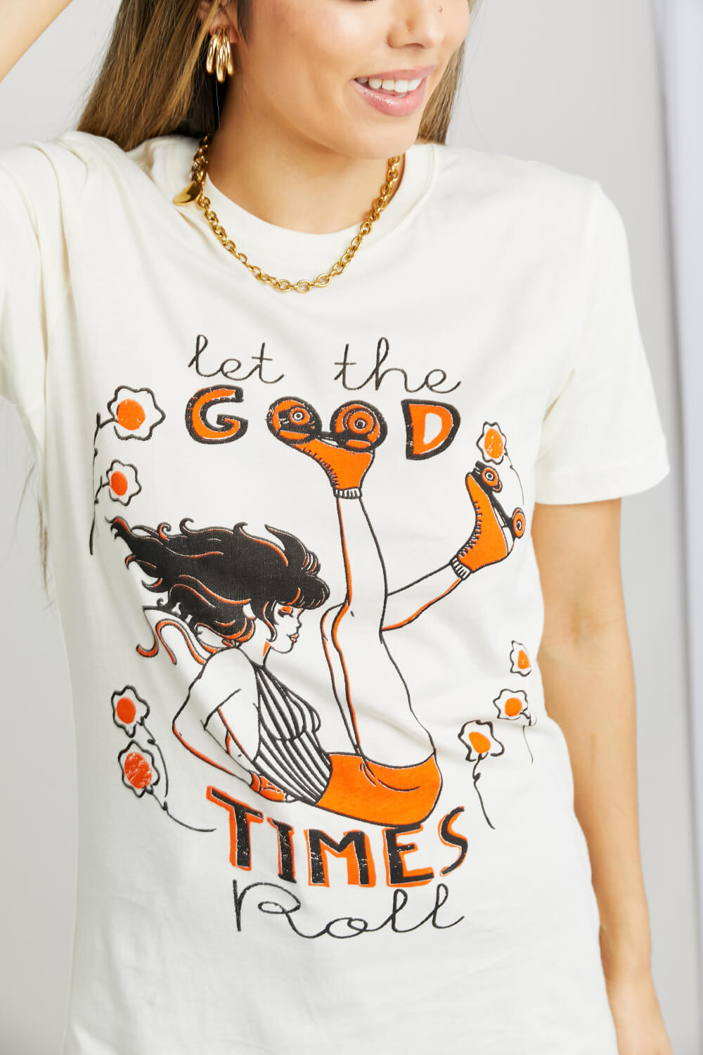 LET THE GOOD TIMES ROLL Graphic Tee