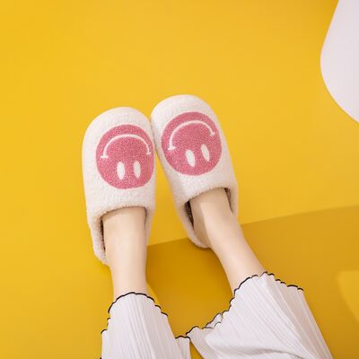 Smiley Face Slippers