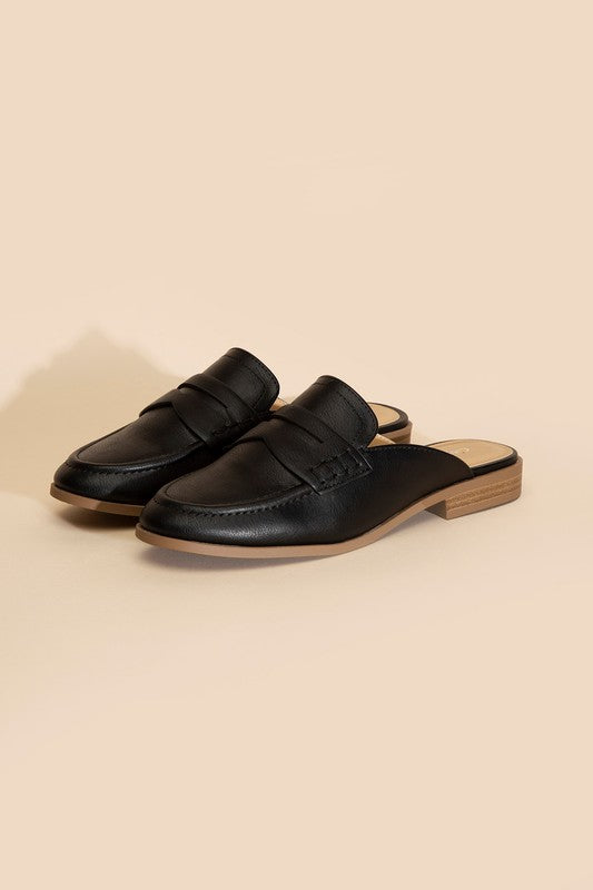 PERKS-S FLAT MULES