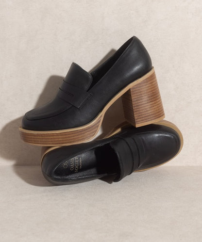 OASIS SOCIETY Hannah - Platform Penny Loafers