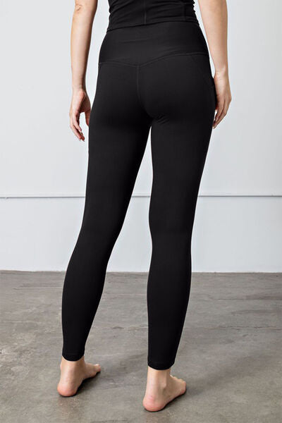 High Waist Wide Waistband Leggings