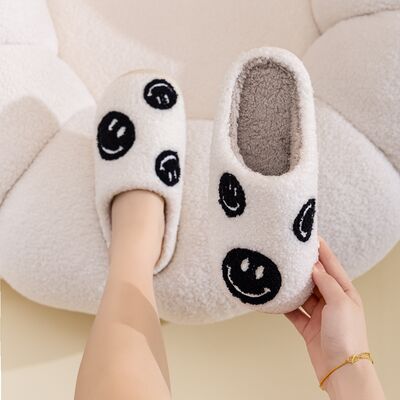 Smiley Face Slippers