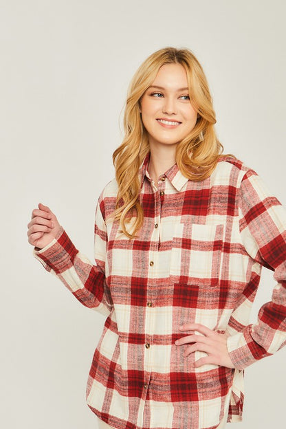 Women's Flannel Top