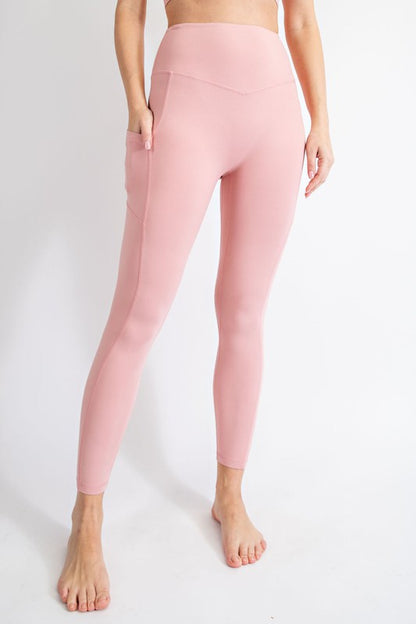 PLUS SIZE SEAMLESS FULL LENGTH LEGGINGS