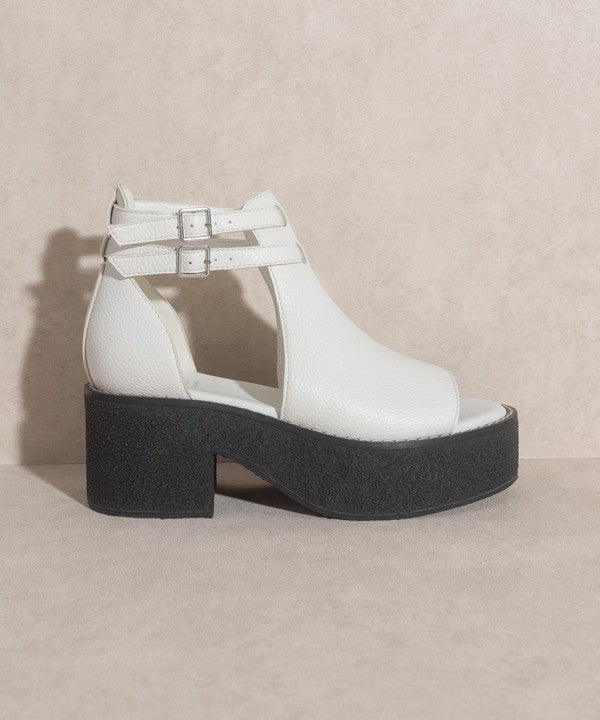 OASIS SOCIETY Elizabeth - Platform Strapped Sandal