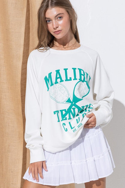 French Terry Graphic Sweatshirt