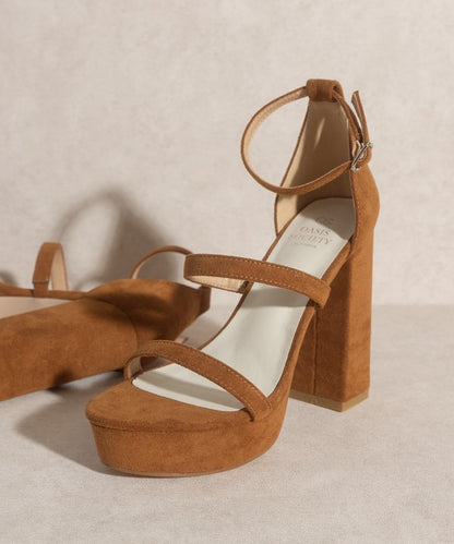 OASIS SOCIETY Raelynn - Suede Platform Heels