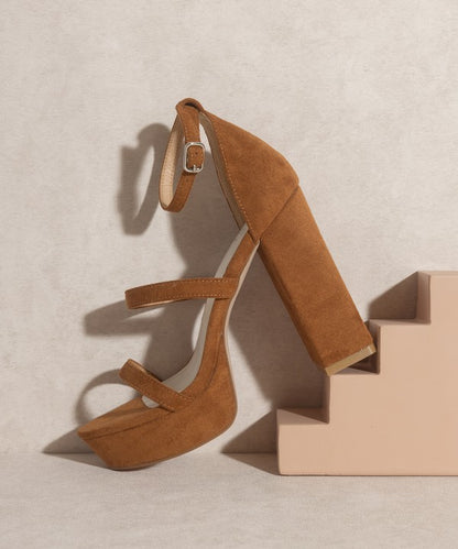 OASIS SOCIETY Raelynn - Suede Platform Heels