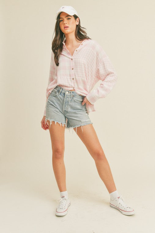 Oversized Button Up Shirt