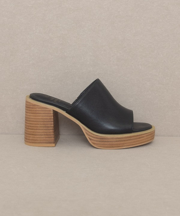 OASIS SOCIETY Camille - Platform Slide Heel