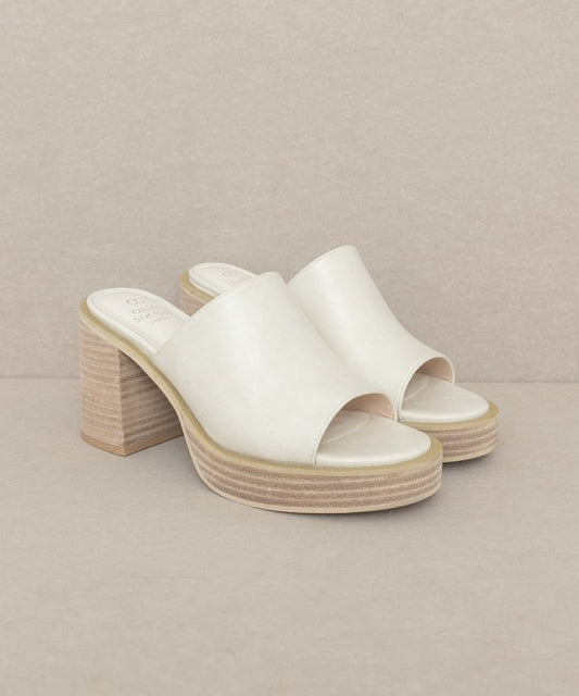 OASIS SOCIETY Camille - Platform Slide Heel