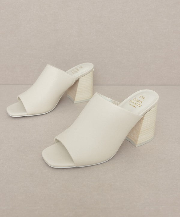 OASIS SOCIETY Kathleen - Block Heel Slides