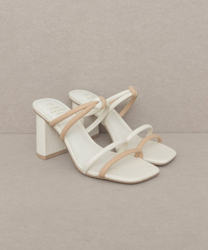 OASIS SOCIETY Sawyer - Two Strap Summer Heel