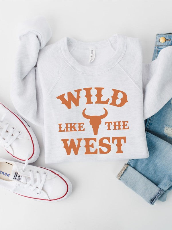 Wild Like The West Crewneck Sweatshirt