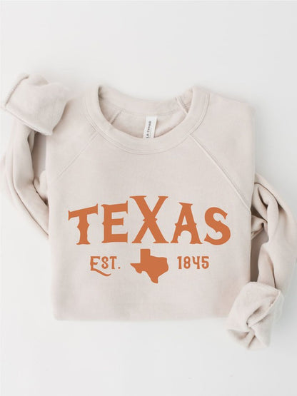 Texas Est. 1845 Premium Crewneck Sweatshirt