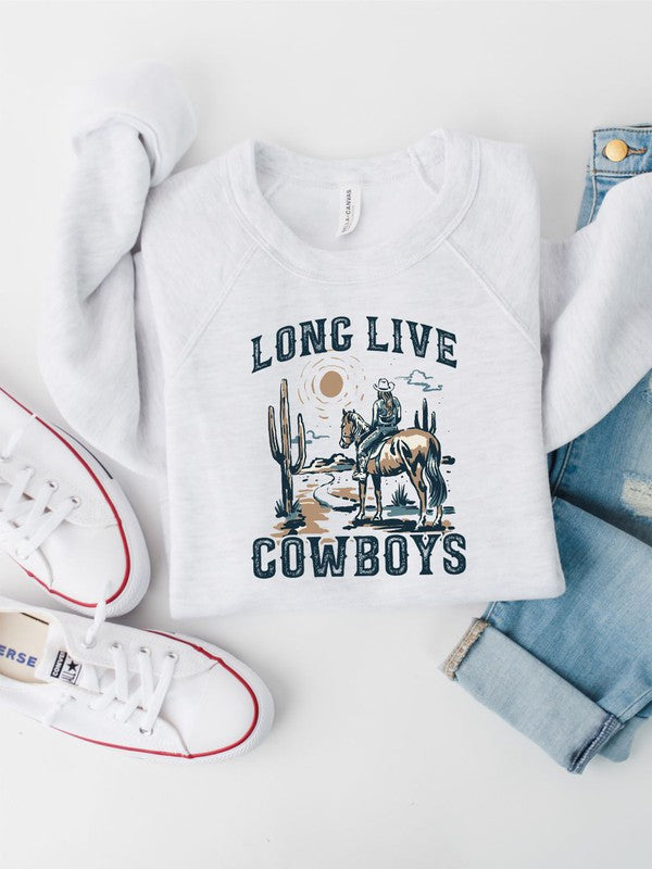 Long Live Cowboys Crewneck Sweatshirt