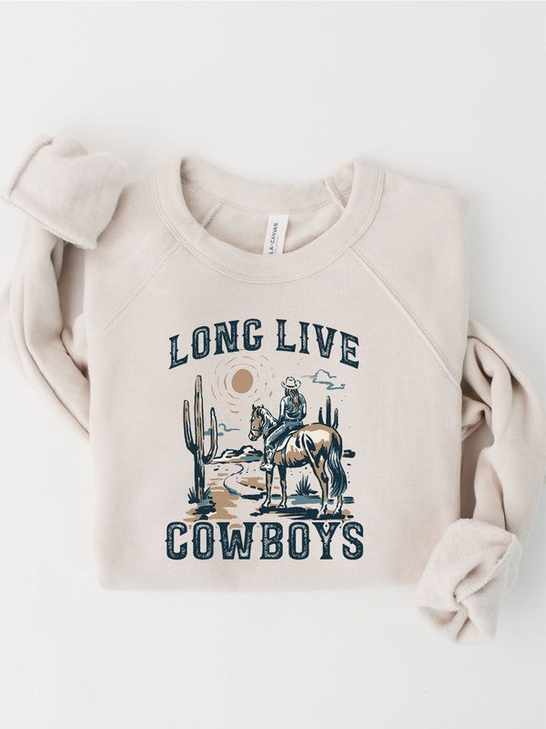 Long Live Cowboys Crewneck Sweatshirt