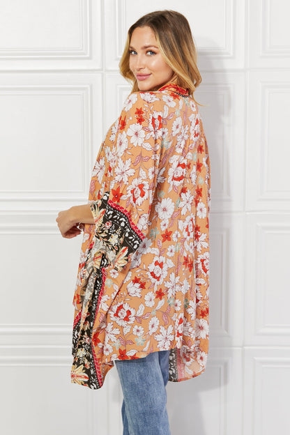 Peachy Keen Cover-Up  Kimono