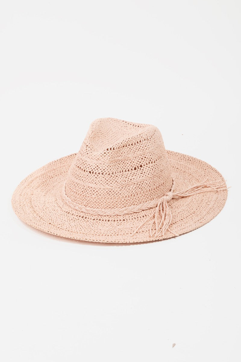 Braided Rope Straw Hat