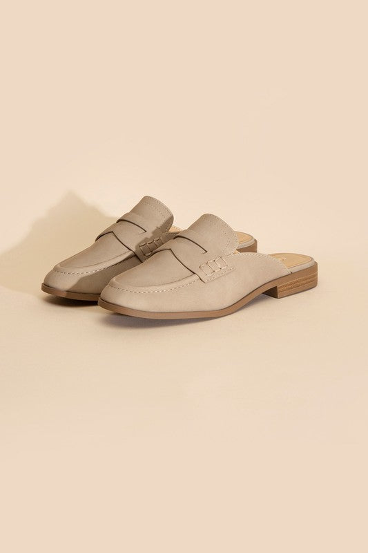 PERKS-S FLAT MULES