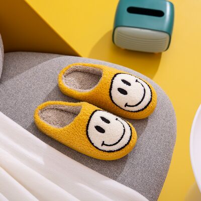 Smiley Face Slippers