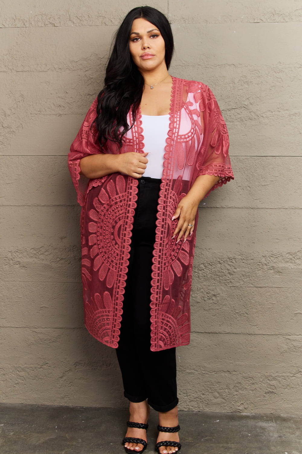 Legacy Lace Duster Kimono