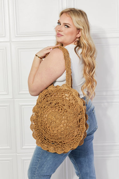 Brunch Time Straw Rattan Handbag