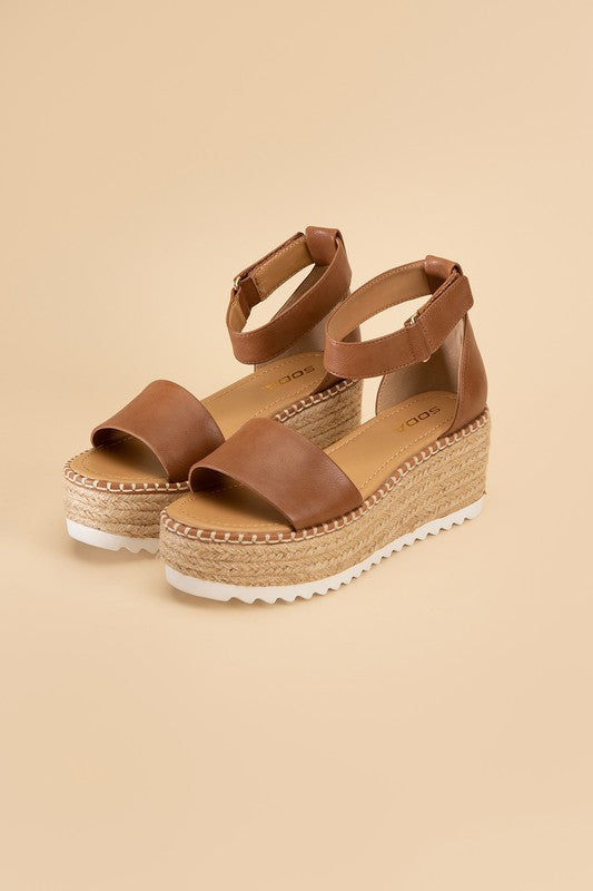 TUCKIN-S PLATFORM SANDALS