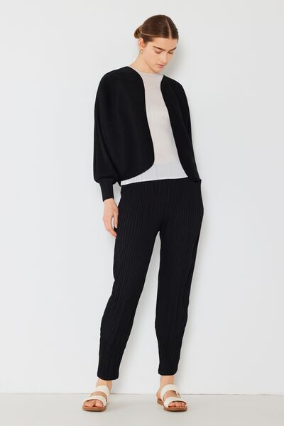 Pleated Relaxed-Fit Slight Drop Crotch Jogger