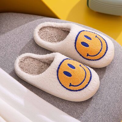 Smiley Face Slippers