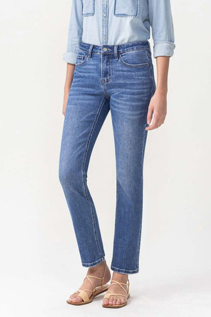 Lovervet Midrise Slim Ankle Straight Jeans