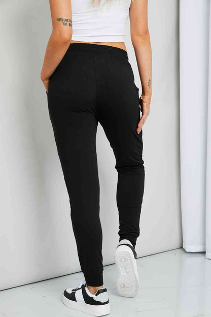 Drawstring Waist Joggers