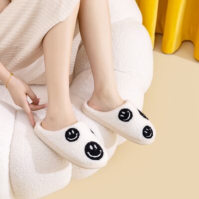 Smiley Face Slippers