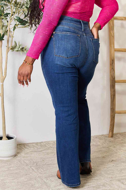 Judy Blue Flare Jeans with Pockets