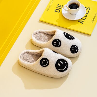 Smiley Face Slippers