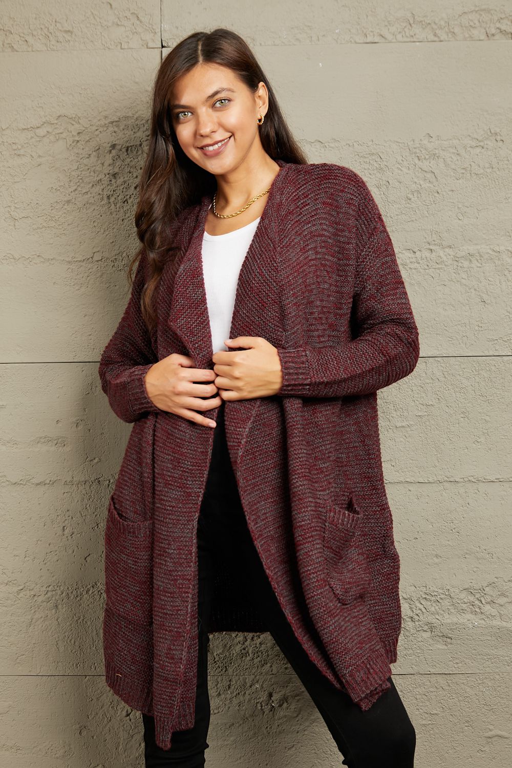 Knit Sweater Cardigan