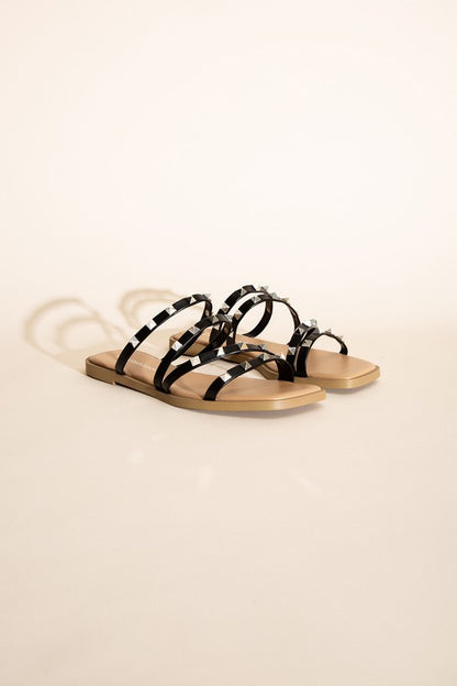 TEMIRA-S STUD FLAT SLIDES