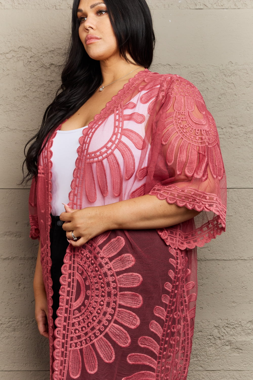 Legacy Lace Duster Kimono