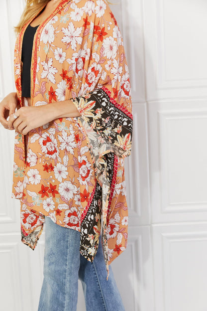 Peachy Keen Cover-Up  Kimono