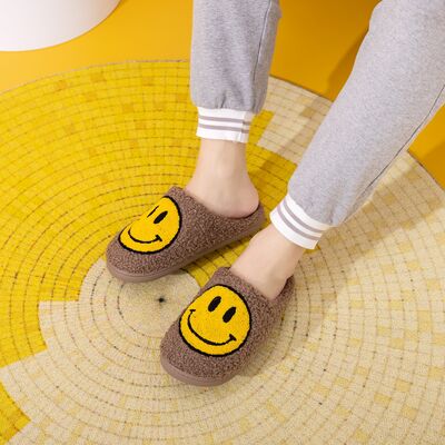 Smiley Face Slippers