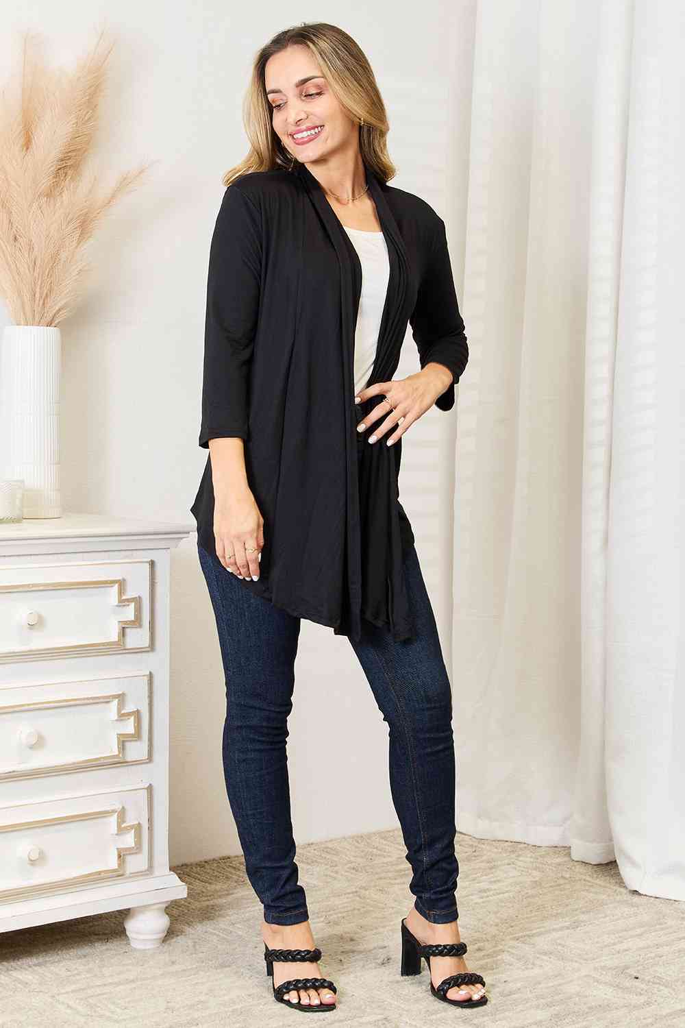 Open Front Cardigan