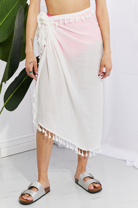 Marina West Swim Tassel Wrap Cover-Up