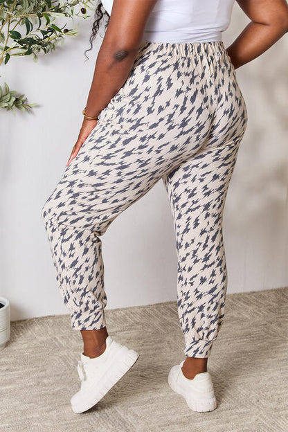 Printed Drawstring Pants