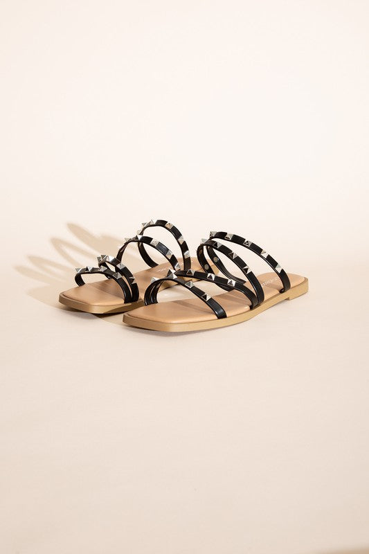 TEMIRA-S STUD FLAT SLIDES